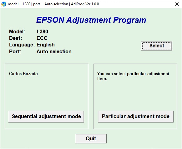 Epson l380 scanner driver download